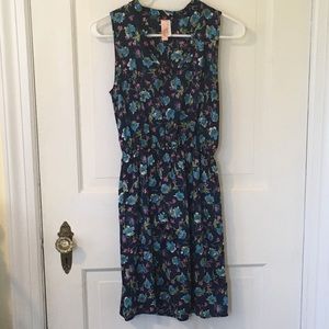 Cute, flower print dress from Francescas’s!